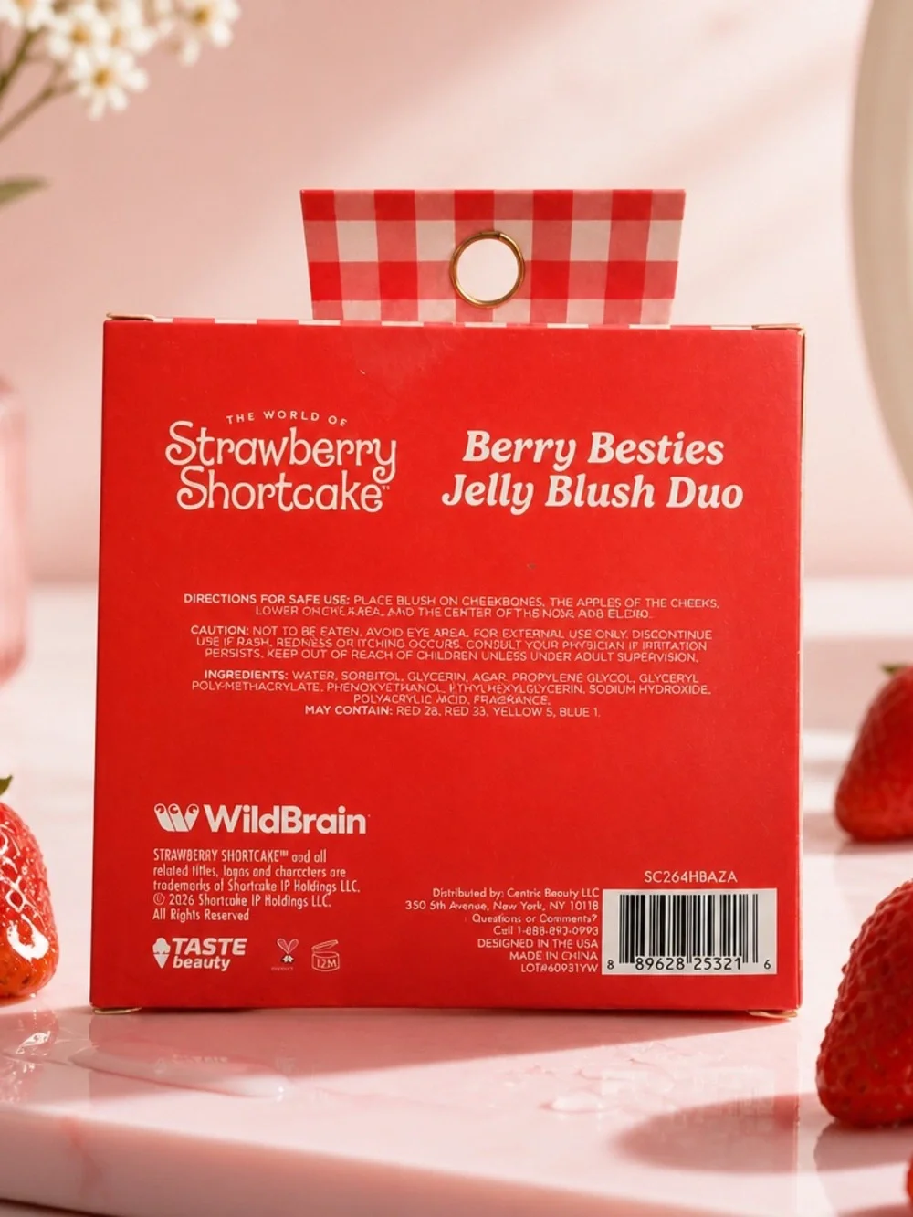 Strawberry Shortcake Berry Besties Jelly Blush Duo Pink NWT